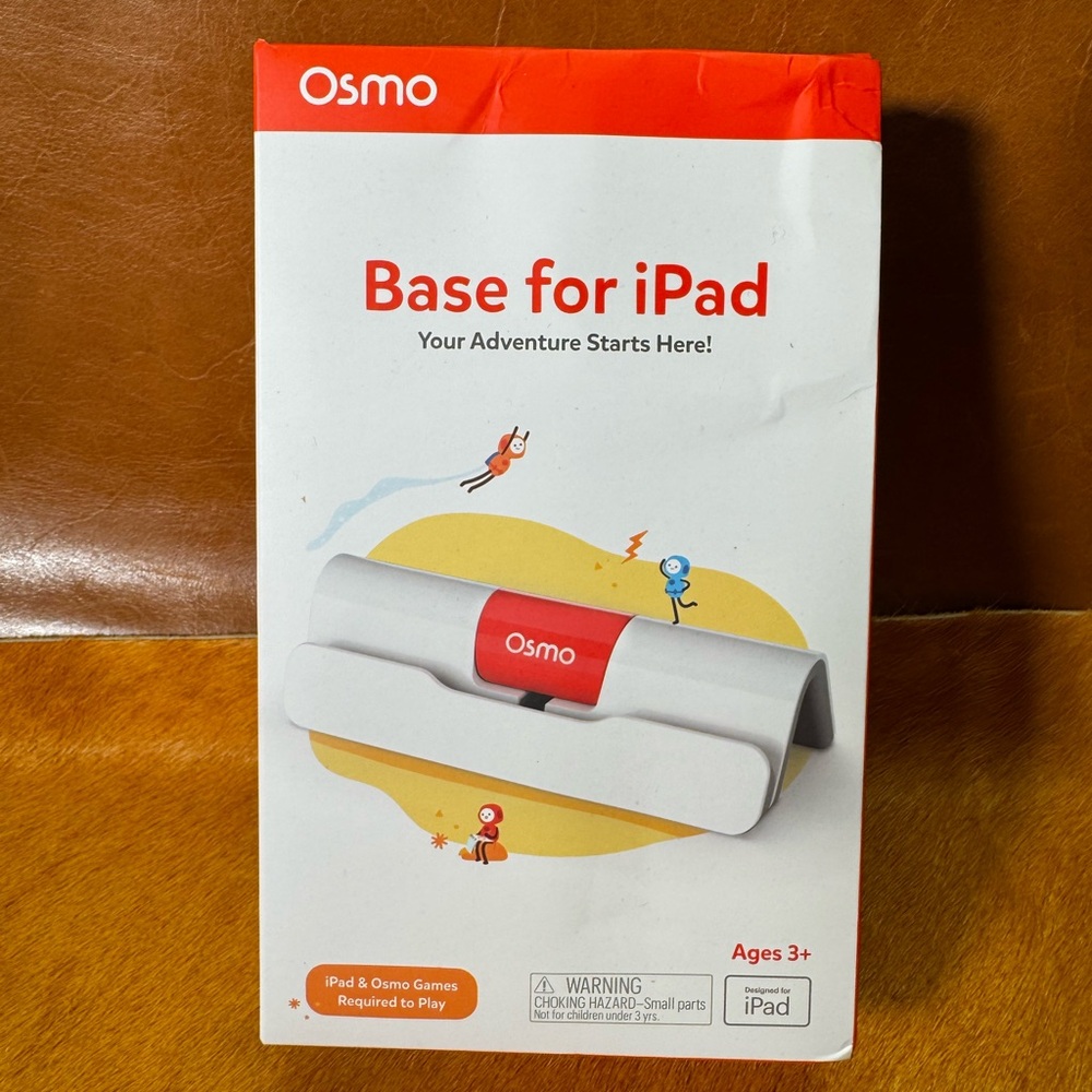 Base for iPad - Red and White